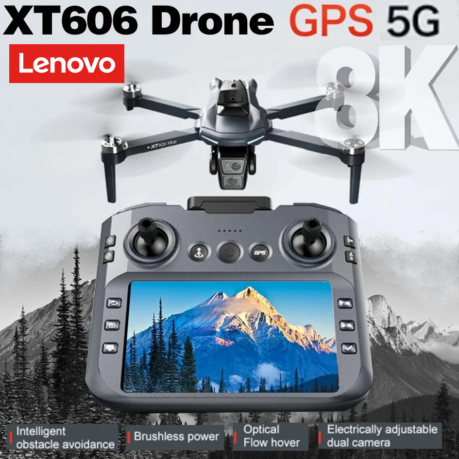 Drone Kit Professional - Drone Professionale Lenovo XT606 con Fotocamera