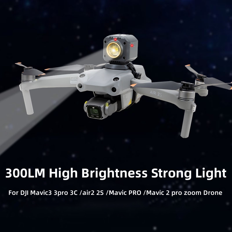Dji Drone Air 3 - Base fissa per proiettore notturno a