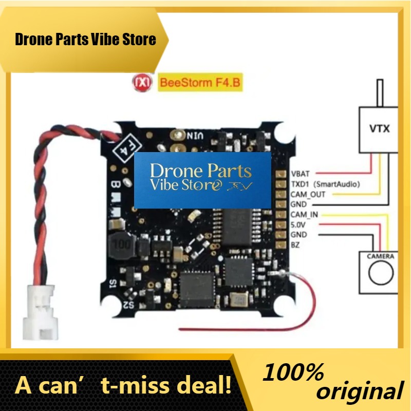 Betaflight Fc F4 - DronePOversky Inductrix F4 EVO Scheda di