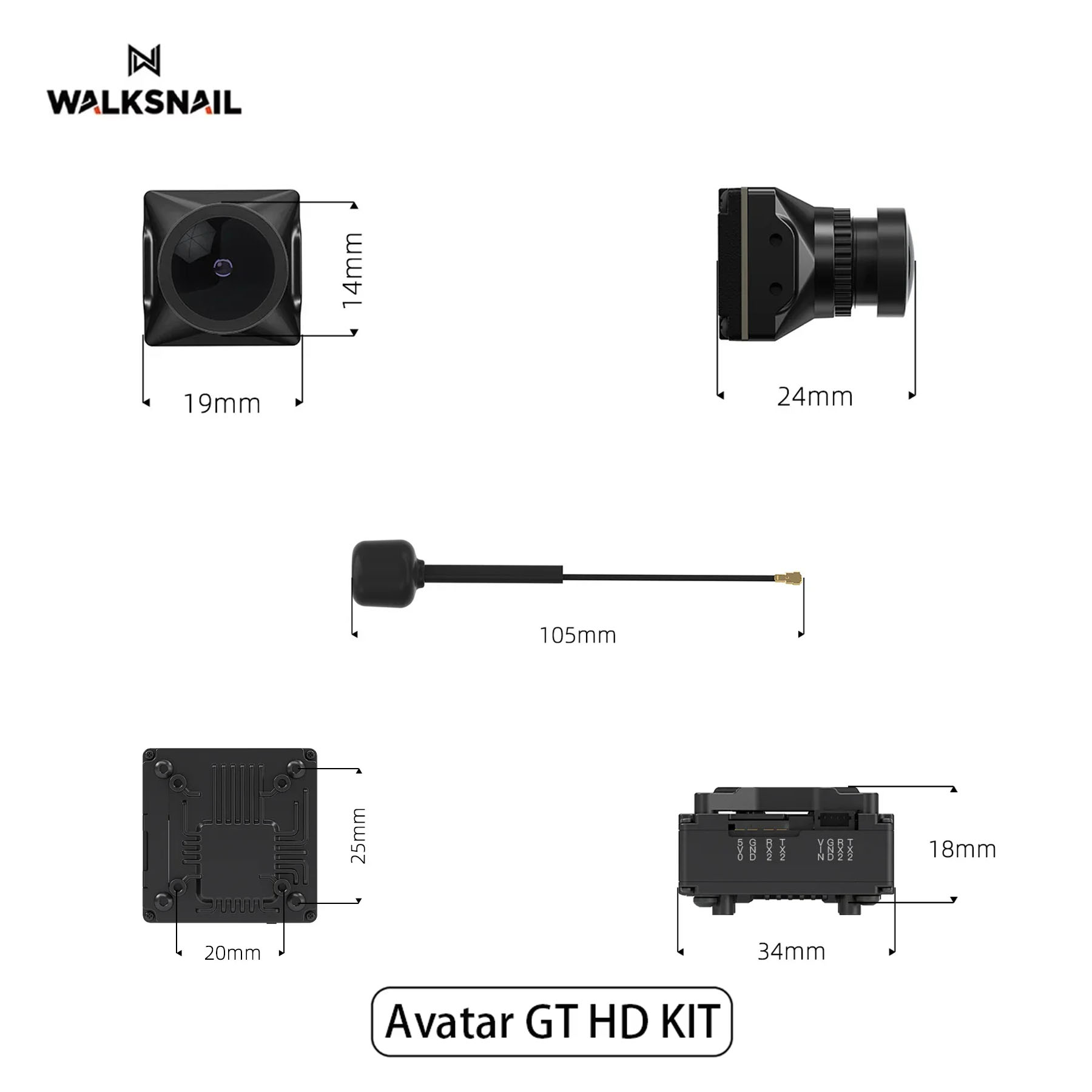Walksnail Avatar GT HD KIT 2W  - Drone Kit Long Range recensione e prezzo