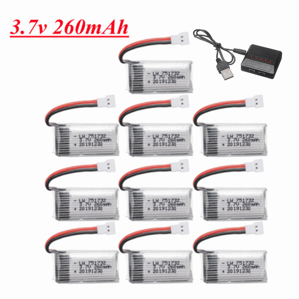 Batteria Lipo H8 H36 3.7V 260m - Eachine Drone E010 recensione e prezzo