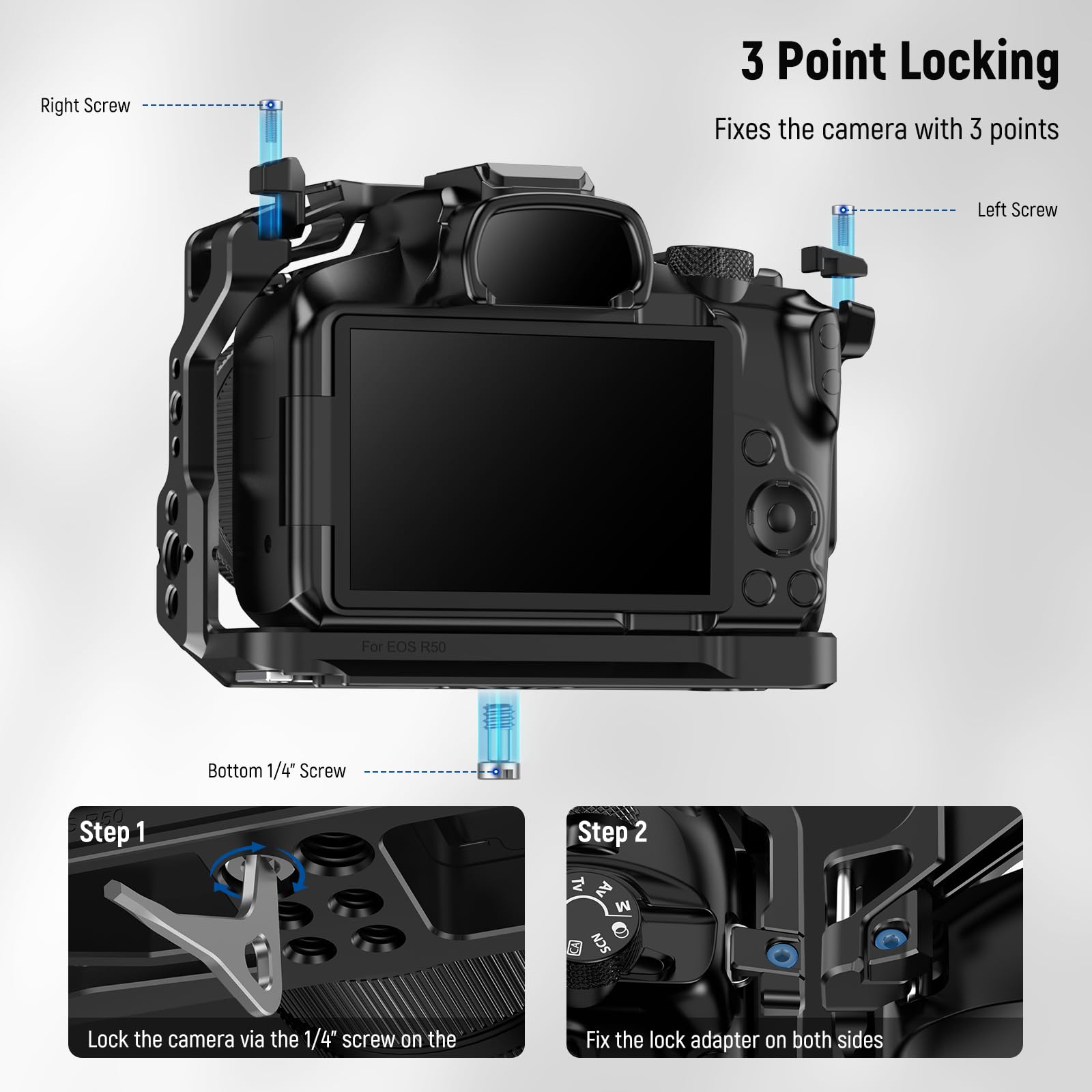 NEEWER R50 Gabbia per fotocame - Canon Camera Eos R50 recensione e prezzo