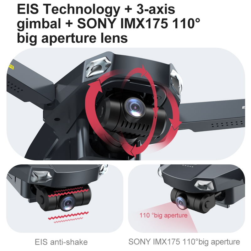 JJRC X20 3-Axis Gimbal Anti-sh - Jjrc Drone X20 recensione e prezzo