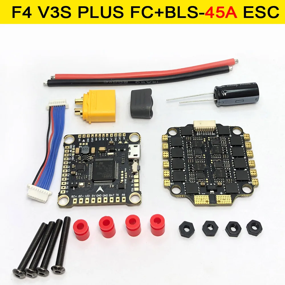 NUOVO Stack ESC 4in1 F4 V3S PL - Betaflight Fc F4 recensione e prezzo