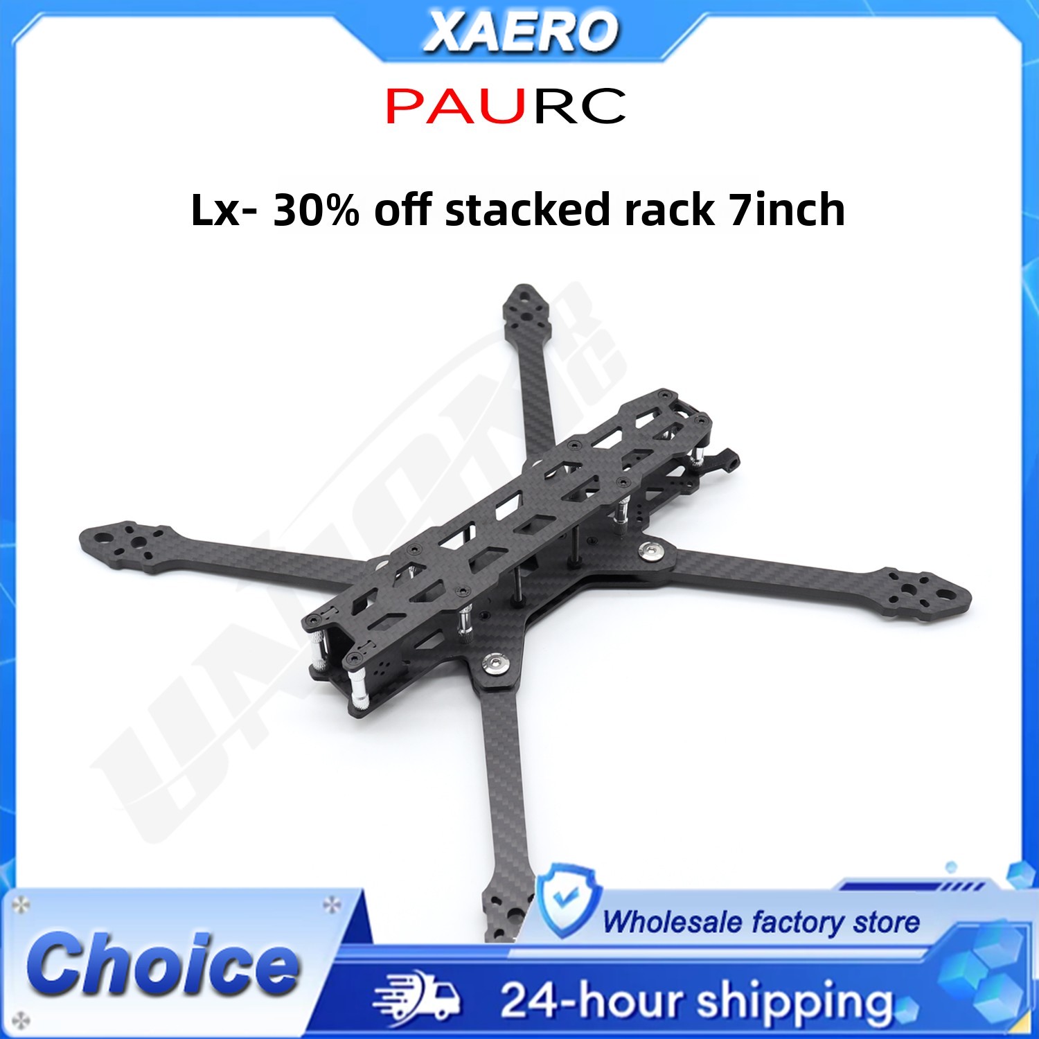 PAURC LX-7 Telaio FPV pieghevo - Drone Kit Octocopter recensione e prezzo