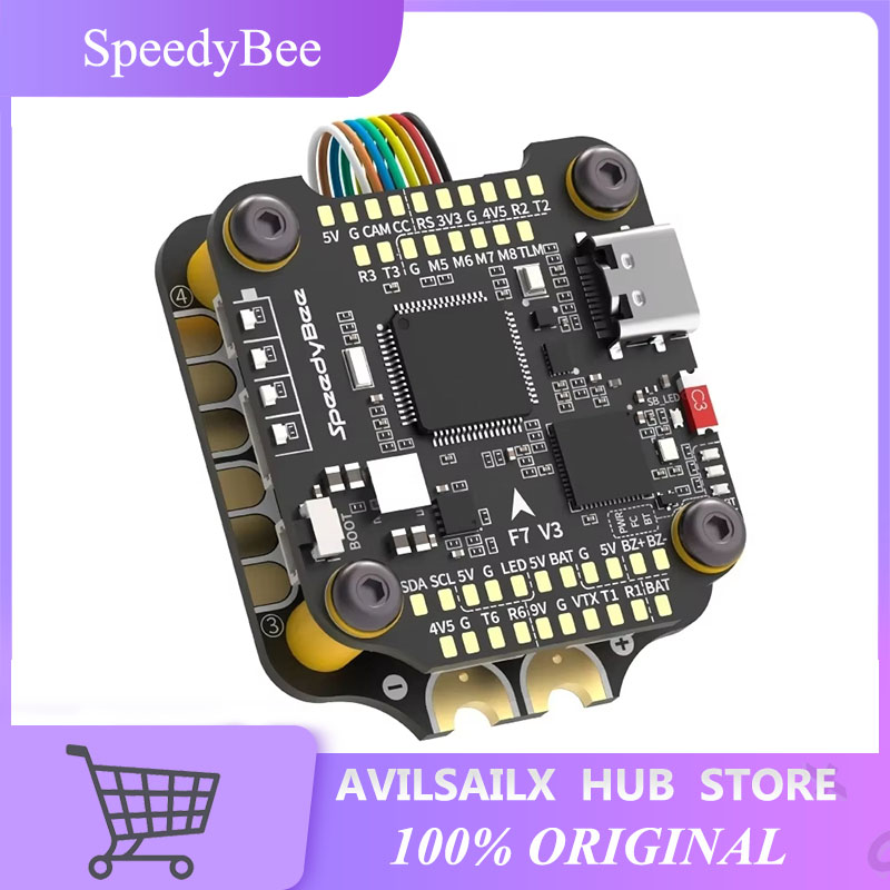 SpeedyBee F7 V3 BL32 50A 30x30 - Betaflight Fc Blheli 32 recensione e prezzo