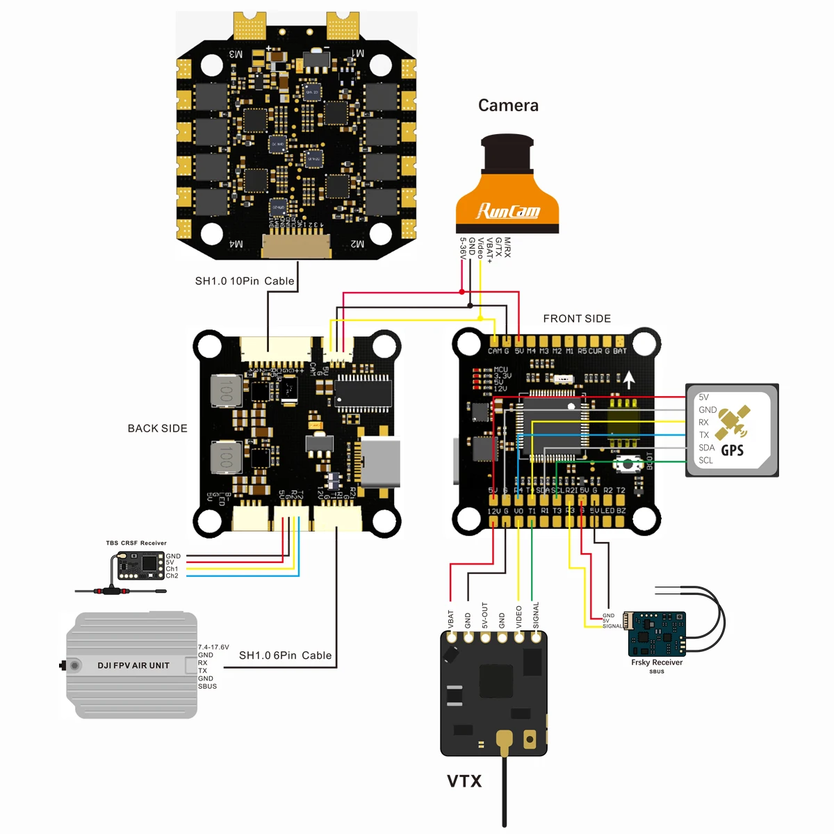 Controller di Volo F405 F4 FC  - Betaflight Fc F4 recensione e prezzo