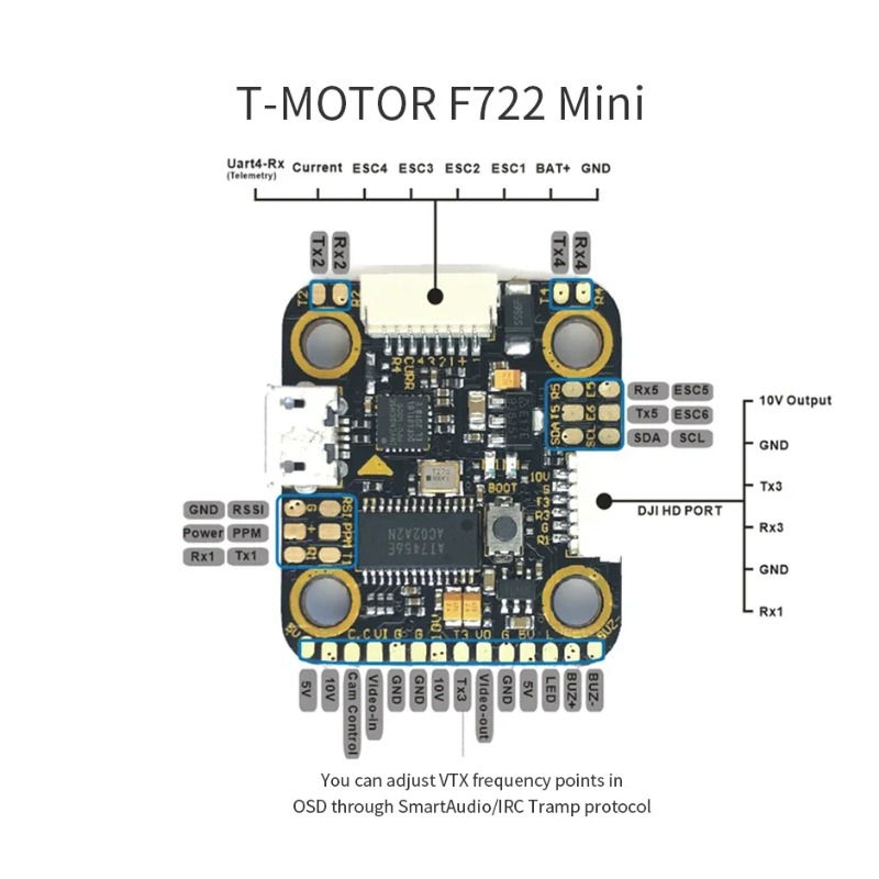 T-Motor MINI F7 FC & F45A Comb - Betaflight Fc F7 recensione e prezzo